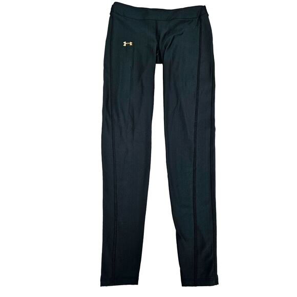 Under Armour Womens Compression Ankle Pants Blue Size MD Polyester Cold Gear - Picture 1 of 11